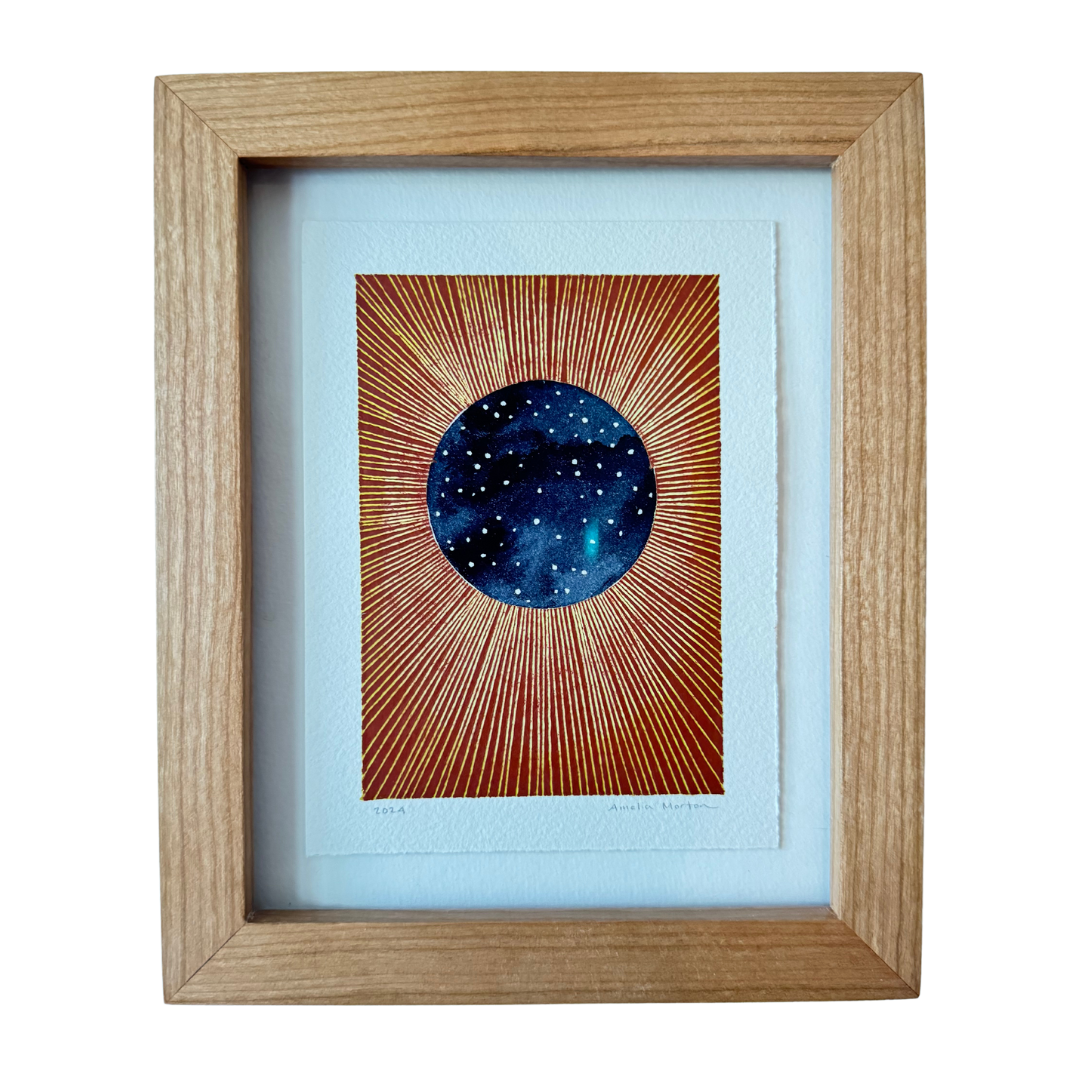 Looking Up - Original Artwork by Amelia Morton