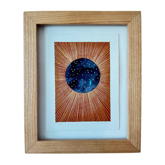 Looking Up - Original Artwork by Amelia Morton