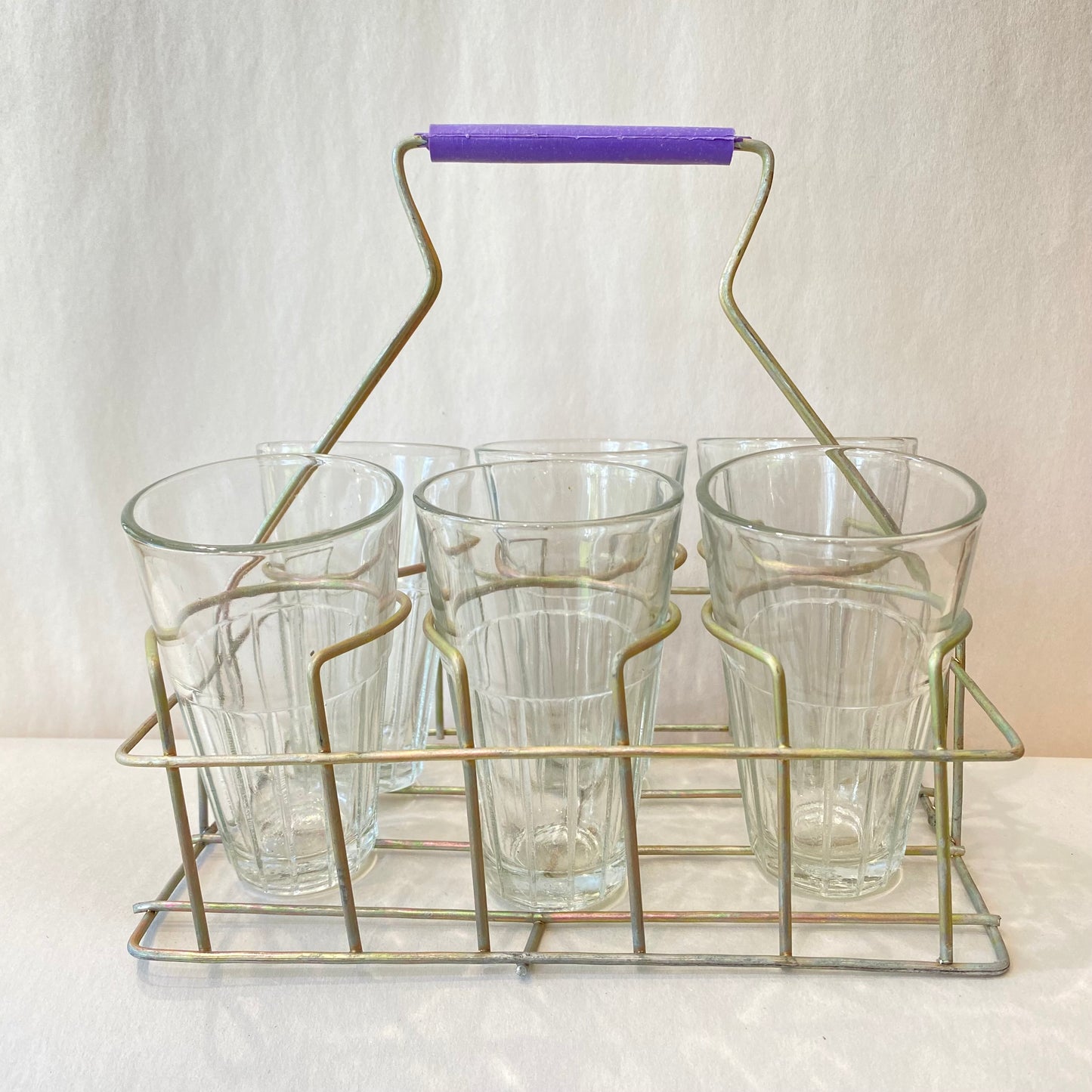 Chai Rack with 6 Glasses