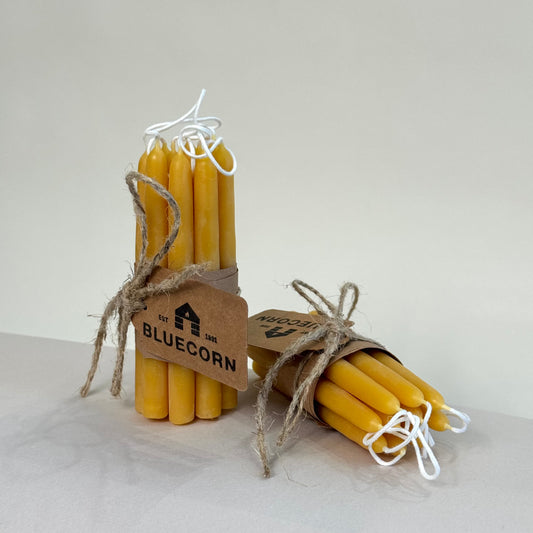 Pure Beeswax Mini Candles - 10 Pack