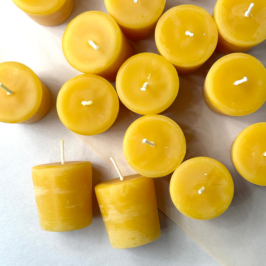 Pure Beeswax Votive Candle