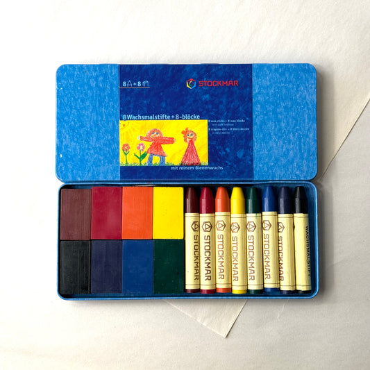 Stockmar Crayon Set - Block + Stick