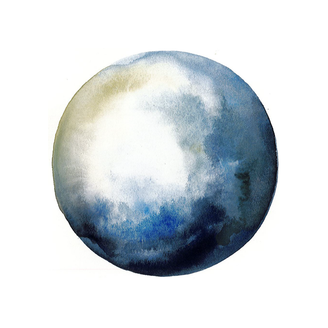 12/30 - Watercolor Moons with Amelia Morton 5pm - 7pm