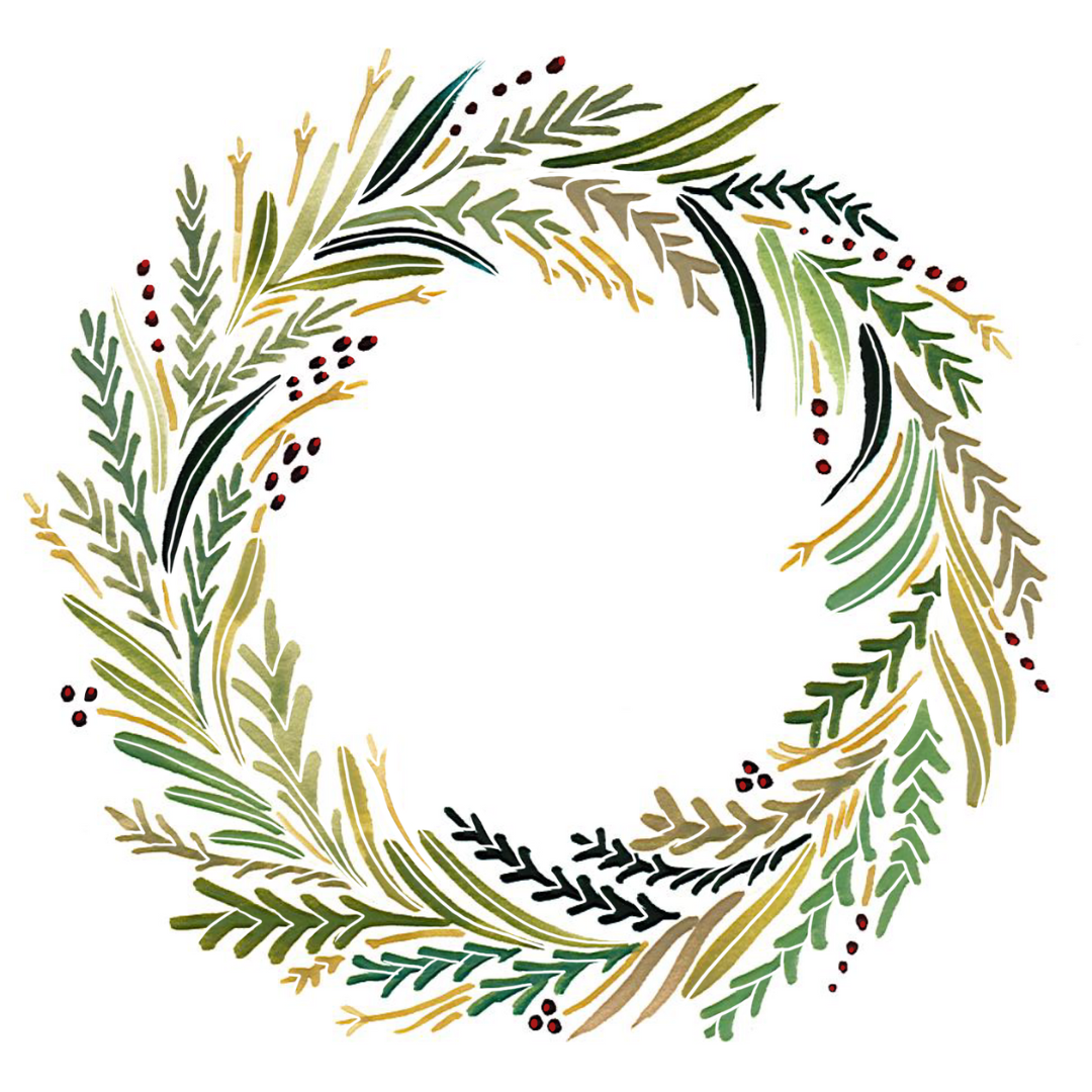 12/07 Holiday Wreath with Leah Thompson of Stumpmunk Farms 2pm - 4pm