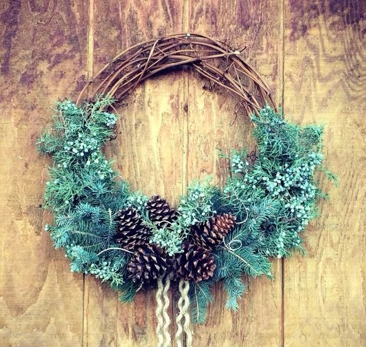 12/10 - Wreath Making with Eryn of Roots and Rails Farm 2pm - 4pm - NEW DATE!